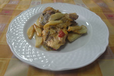 Agriturismo la Candina del Nonno | Pollo, patate e pomodorini