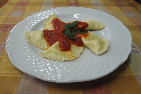 Agriturismo la Candina del Nonno | Ravioli ricotta e menta